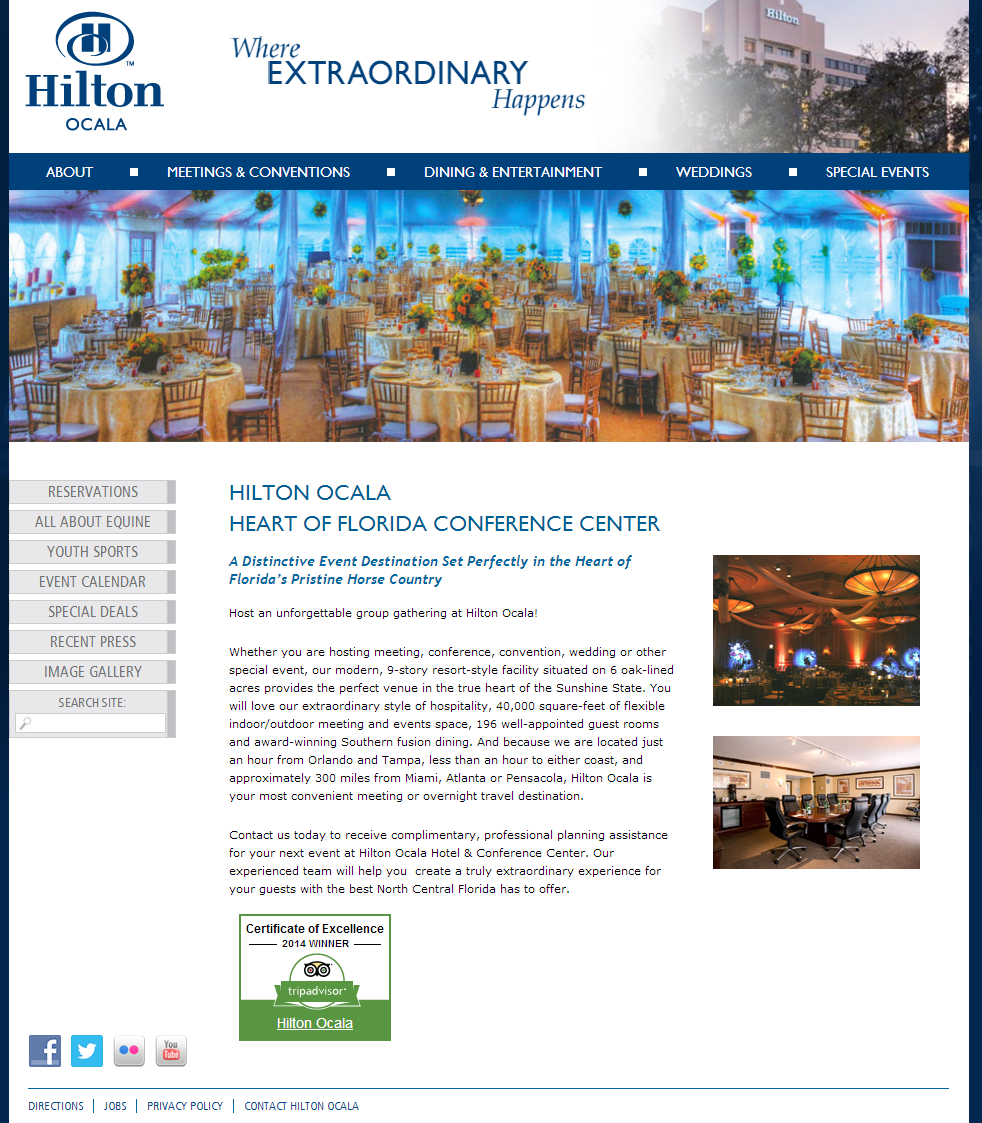 HILTON OCALA   Hospitality in the Heart of Florida